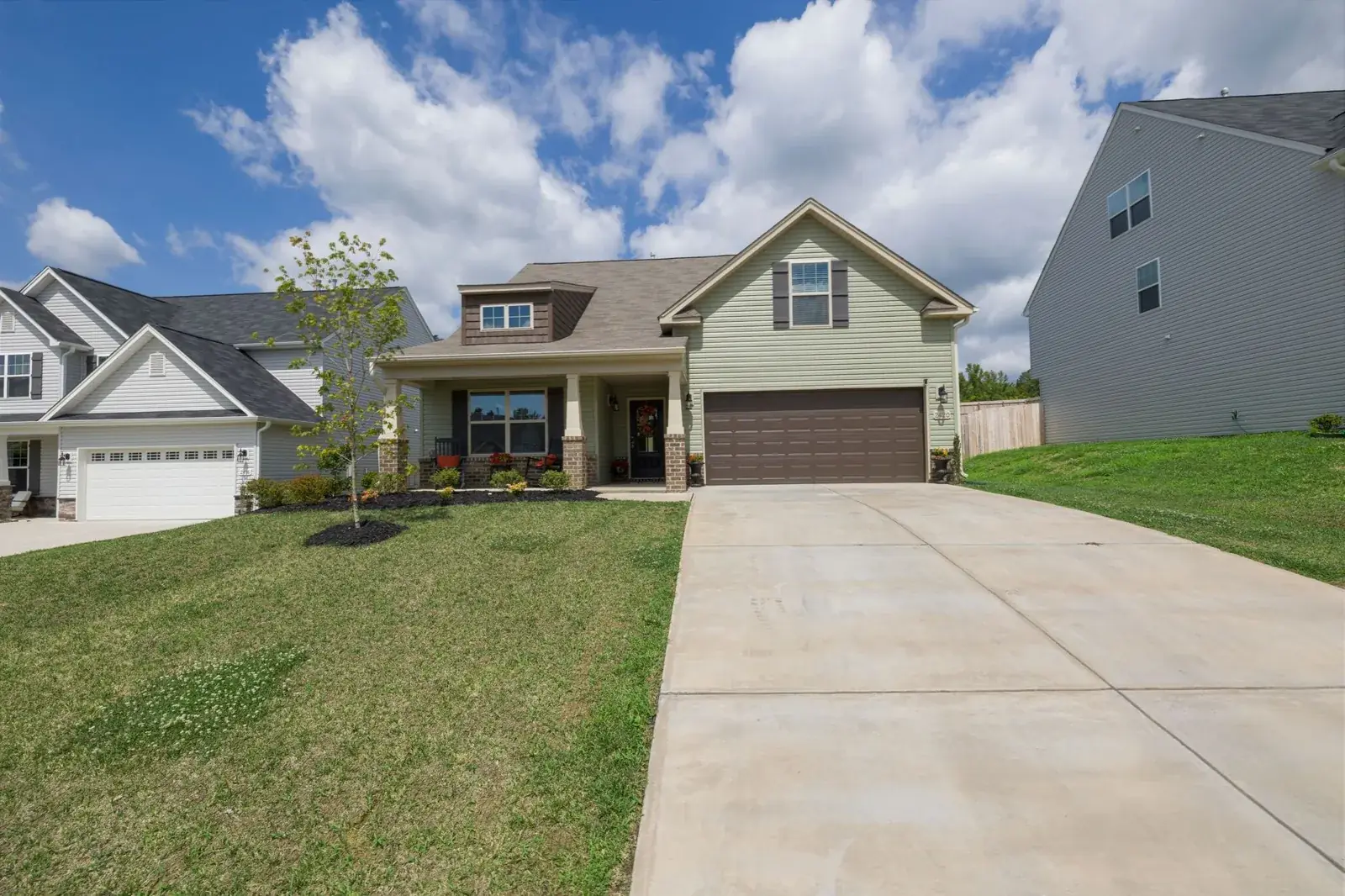 A modern suburban detached house, the kind of home we buy in Angleton