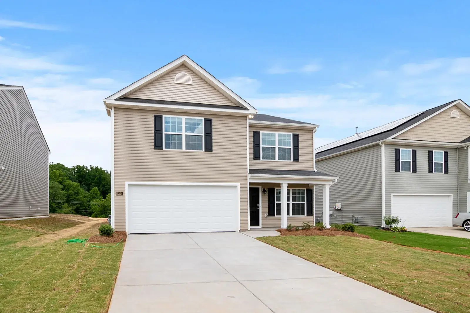 Contemporary two-story suburban home with a spacious, the kind of home we buy in Brookshire