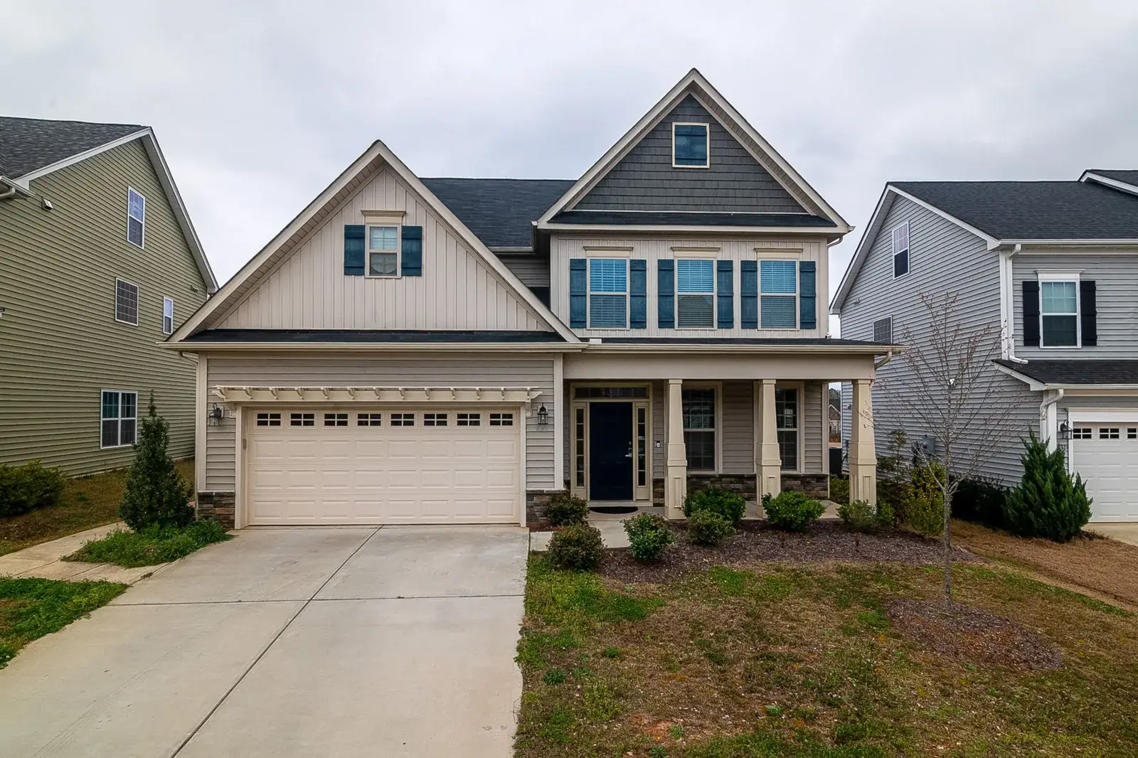 A modern two-story family home, the kind of home we buy in Clear Lake City