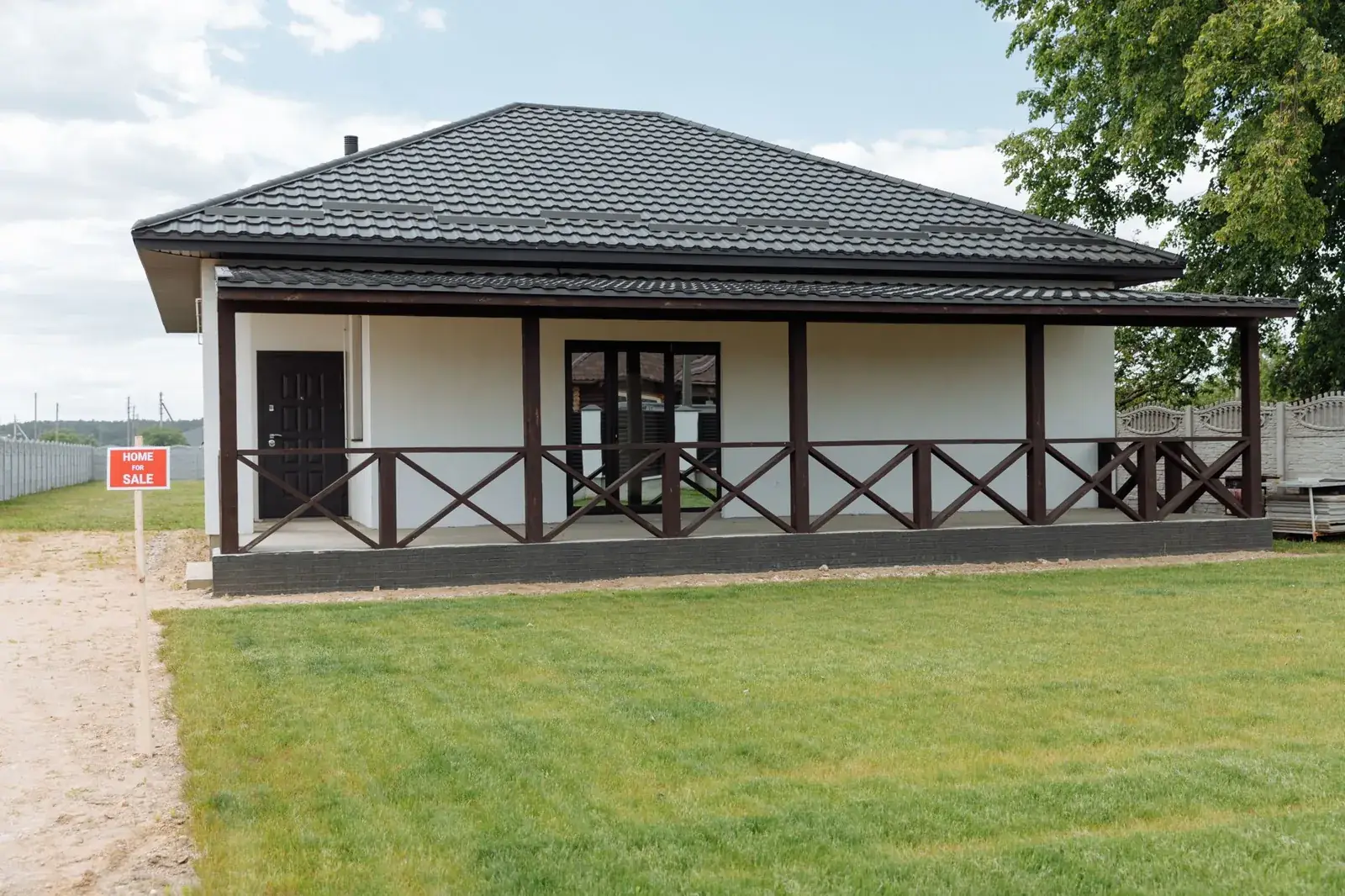 Modern house for sale, the kind of home we buy in Decker Prairie